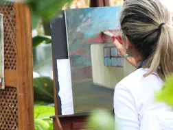 Warsztaty i plenery w ośrodku Arkadia