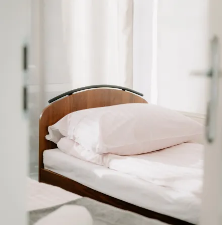 Ośrodek Arkadia - łóżko