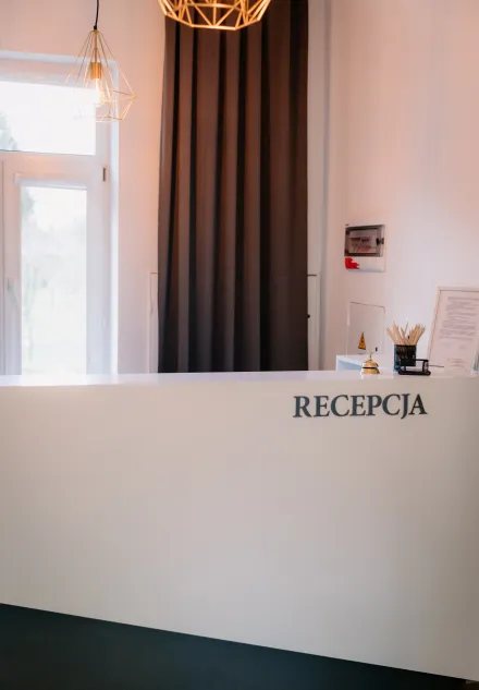 Ośrodek Arkadia - recepcja