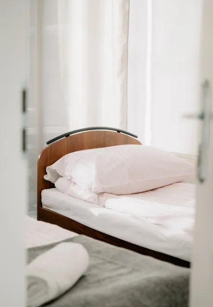 Ośrodek Arkadia - łóżko