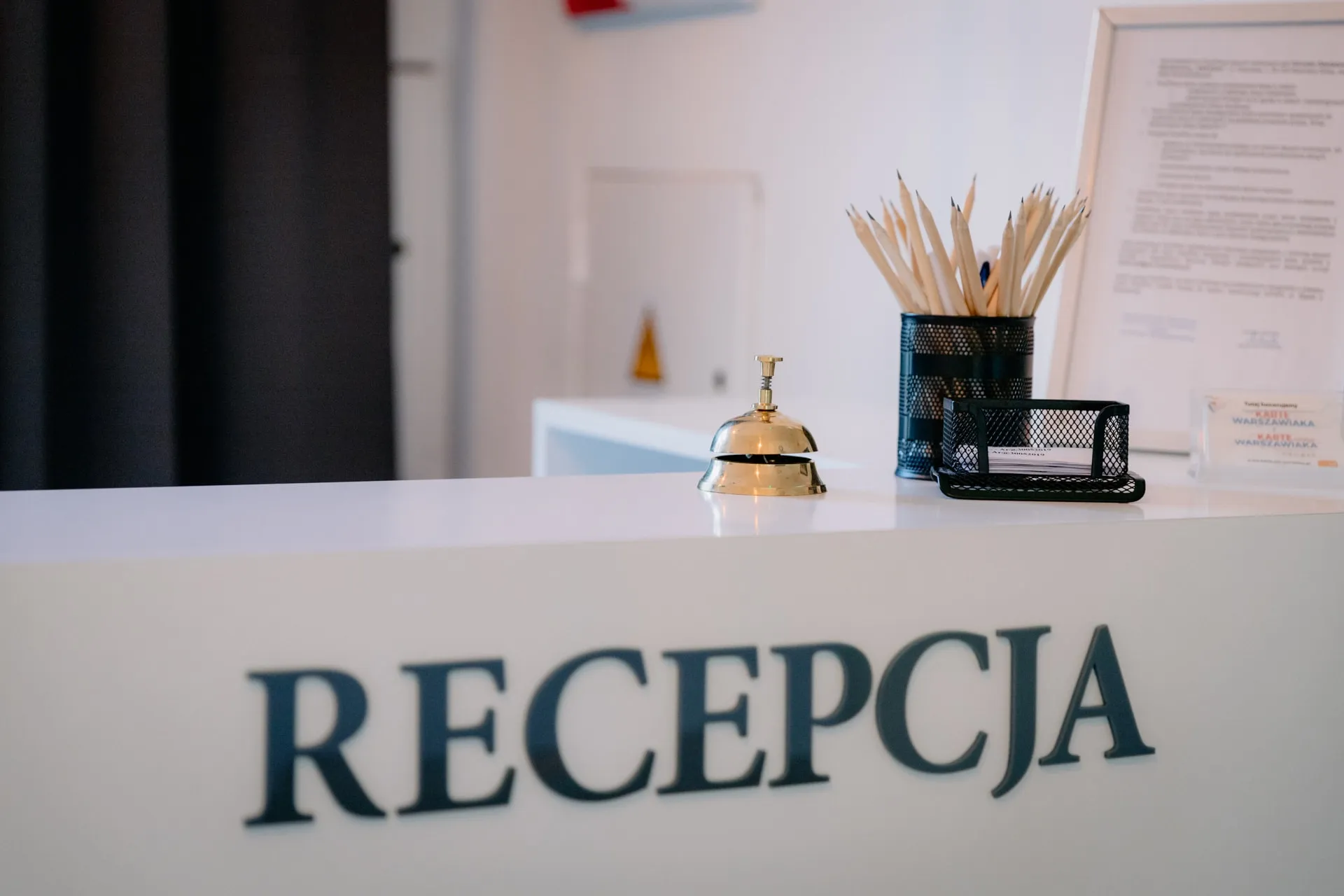 Ośrodek Arkadia - recepcja